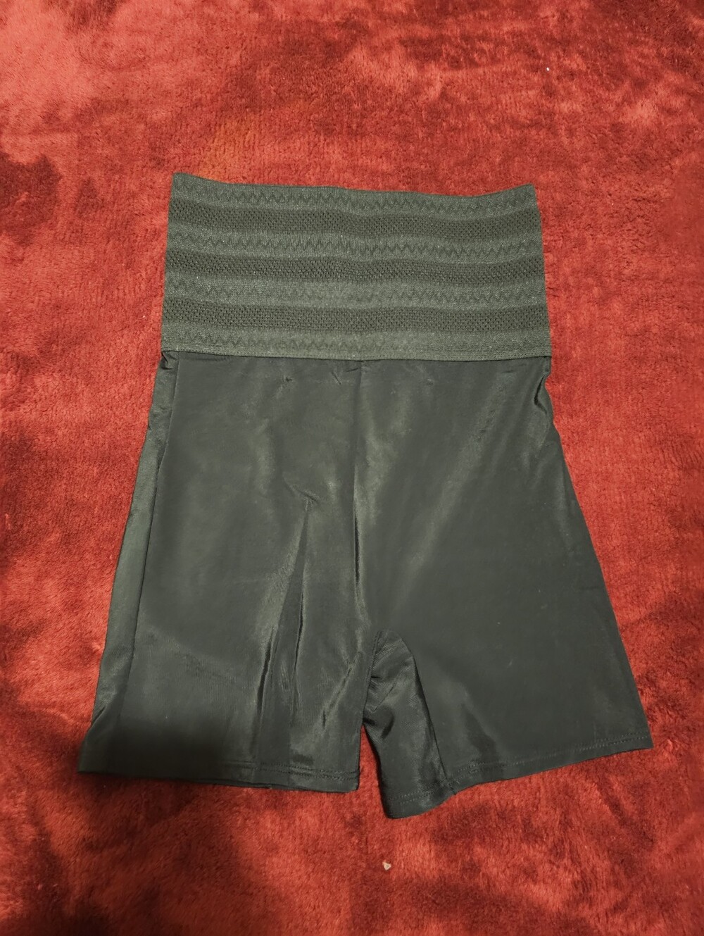 Marilyn Monroe Black High-Waist Shaping Shorts